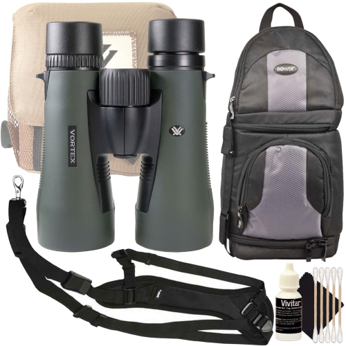 Image 1 de 5.. Jumelles HD Vortex 10x50 Diamondback DB-216 avec accessoires supérieurs
