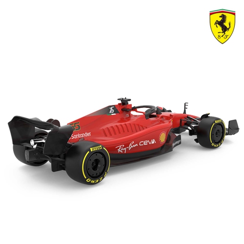 Rastar 1:18 Scale RC Car - Ferrari F1 75 Red, Remote Control Toy Car, Car Collection for Kids and Adults