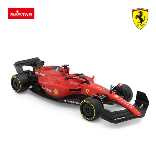 Rastar 1:18 Scale RC Car - Ferrari F1 75 Red, Remote Control Toy Car, Car Collection for Kids and Adults