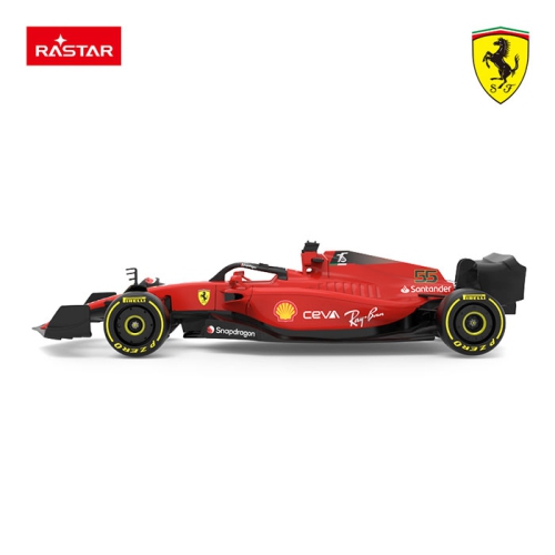 Rastar 1:18 Scale RC Car - Ferrari F1 75 Red, Remote Control Toy Car, Car Collection for Kids and Adults