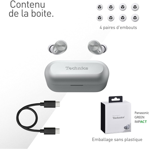 Technics HiFi True Wireless Multipoint Bluetooth Earbuds II,Active