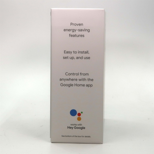 2 Units Google Nest Smart Programmable Wifi Thermostat for Home - Snow by GOOGLE - Open Box condition - Image 4