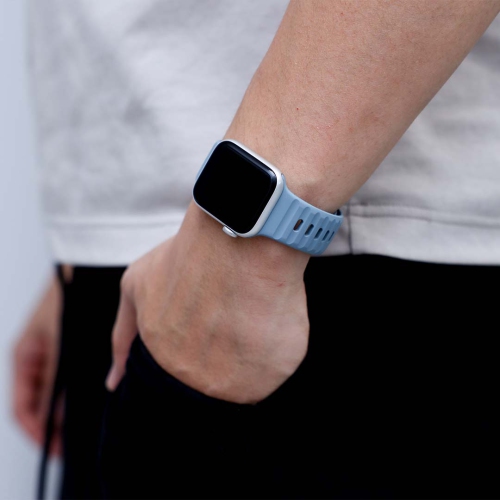 Band & Bezel Sporty Apple Watch Band - Premium FKM Apple Watch Bands, iWatch Bands - Apple Watch Strap for all Sizes Watch Series 9 Ultra 8 7 6 5 4 3