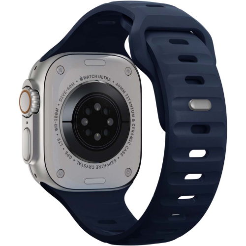 Band & Bezel Sporty Apple Watch Band - Premium FKM Apple Watch Bands, iWatch Bands - Apple Watch Strap for all Sizes Watch Series 9 Ultra 8 7 6 5 4 3