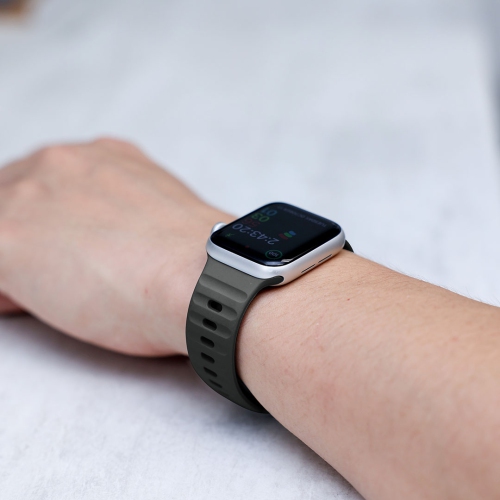 Band & Bezel Sporty Apple Watch Band - Premium FKM Apple Watch Bands, iWatch Bands - Apple Watch Strap for all Sizes Watch Series 9 Ultra 8 7 6 5 4 3