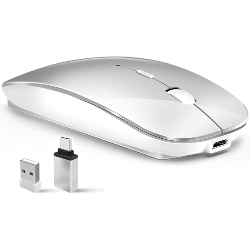 Souris sans fil rechargeable pour MacBook Pro/Air Mac Ordinateur