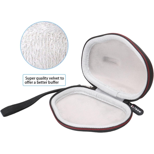 L EVA Hard Case for Logitech M720 Triathalon Multi-Device Wireless Mouse / Microsoft Bluetooth Ergonomic Mouse - Travel Protective Carrying Storage