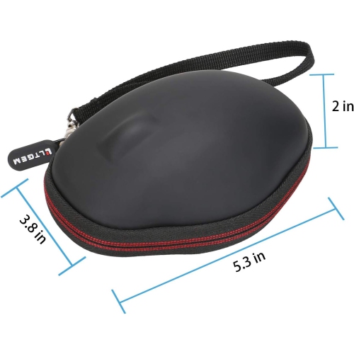 L EVA Hard Case for Logitech M720 Triathalon Multi-Device Wireless Mouse / Microsoft Bluetooth Ergonomic Mouse - Travel Protective Carrying Storage