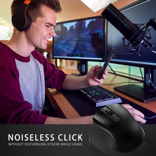 30 Pcs USB Wired Mouse Computer 3 Button Mice Bulk Corded USB Mouse for PC Desktop Laptop Computer Office School Home Classroom Supplies