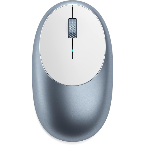 DOLAER  S Aluminum M1 Bluetooth Wireless Mouse w Rechargeable Type-C Port - for M2/ M1 Macbook Pro/air, M2/ M1 Ipad Pro/air, M2 Mac Mini, Imac M1 And