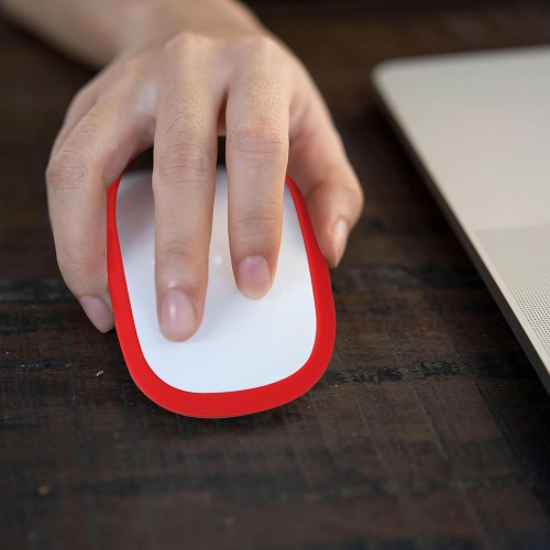 Silicone Mouse Cover for Magic Mouse I&II, iMac Mouse Cover Case Mouse 2 Skin,Anti-Drop Mouse Glove(Blue)