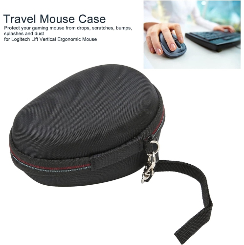 Hard Travel Case for Logitech Lift Vertical Ergonomic Mouse, Waterproof Hard Carrying Case Replacement, Portable Mouse Case EVA Shell, for Home