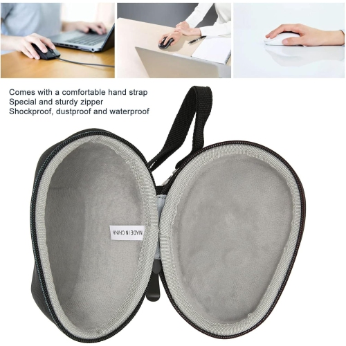 Hard Travel Case for Logitech Lift Vertical Ergonomic Mouse, Waterproof Hard Carrying Case Replacement, Portable Mouse Case EVA Shell, for Home