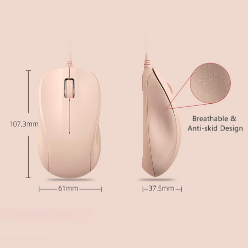 C USB Silent Wired Computer Mouse with Easy Click for Office and Home, 1200DPI, Premium and Portable, Compatible with Windows PC, Laptop, Desktop,