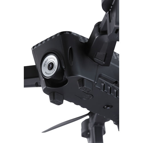 Vivitar Skyhawk Foldable RC Plane / Toy Drone with Camera & Controller - Black - Only at Best Buy