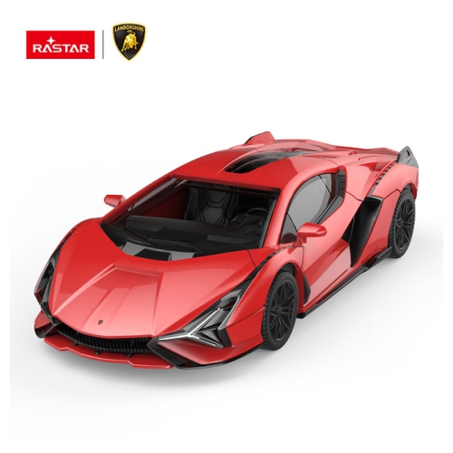 TRADEOPIA  Rastar Die-Cast Lamborghini Sian 1.43 (2 Pack) In Red