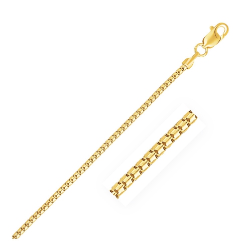 AVERA GROUP  14K Gold Ice Chain 1.3MM In Yellow