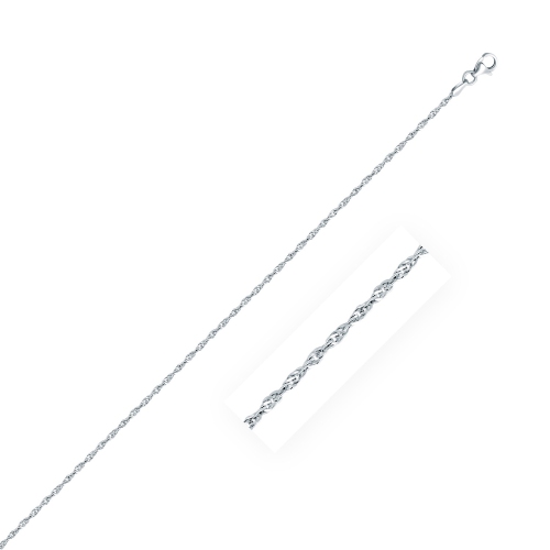 AVERA GROUP  Sterling 2.0MM Singapore Style Chain In Silver