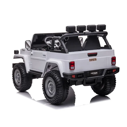 SONICTECK ELECTRIC KIDS RIDE ON CAR TOYOTA LANDCRUISER FJ40 4X4 24VOLTS KIDS RIDE ON CAR REMOTE CONTROL
