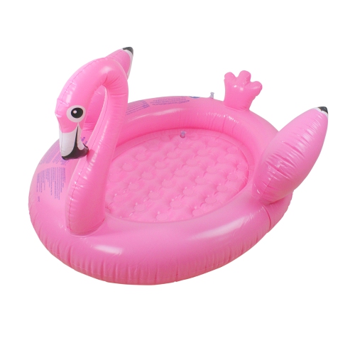 Inflatable Flamingo Children's Swimming Pool - 42.5" - Pink
