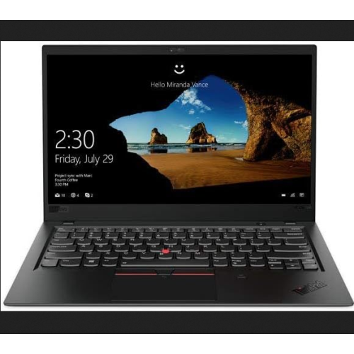 Refurbished Lenovo X1 Carbon 6 (6th Gen) i7 Touchscreen Laptop (Intel Core i7-8650u, 16GB Ram, 256GB SSD, Webcam, HDMI, Windows 11, 14" touch)