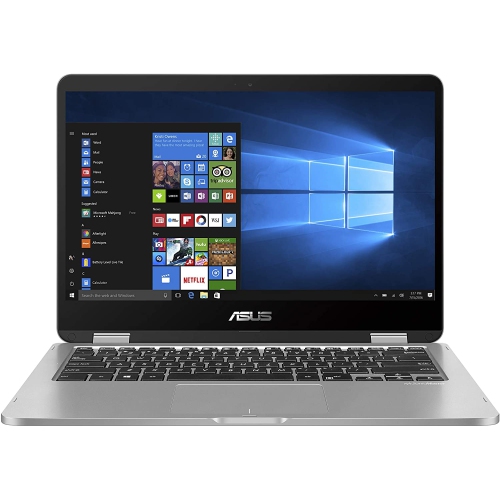 ASUS  Vivobook Flip 14" Touch 2-In-1 4GB 128GB Emmc Windows10S Mode Fingerprint Refurbished Good