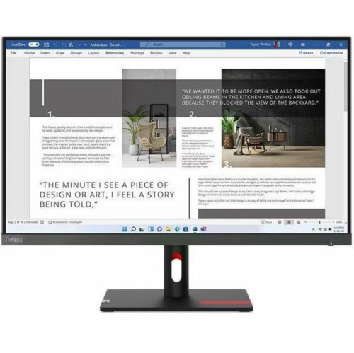 Lenovo S27i-30 ThinkVision S27i-30 Widescreen LED Monitor