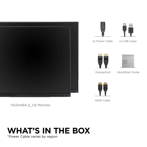 ViewSonic VG2448a-2_H2 VG2448a-2_H2 Widescreen LCD Monitor