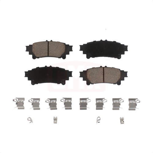 CMX  Rear Ceramic Disc Brake Pads -D1391 for Toyota Sienna Lexus Highlander Rx350 Prius V Is300 Is350