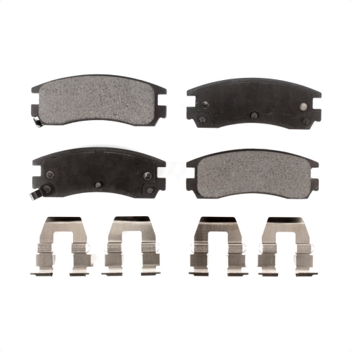 POSITIVE PLUS  Rear Semi-Metallic Disc Brake Pads Ppf-D508 for Buick Cadillac Lesabre Deville Oldsmobile Chevrolet