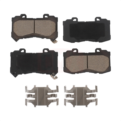 CMX  Front Ceramic Disc Brake Pads -D1802 for 2015-2020 Chevrolet Colorado Gmc Canyon