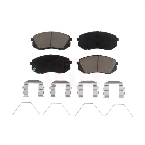 Image 1 of 8.. Front Ceramic Disc Brake Pads CMX-D1855 For Hyundai Kona Kia Seltos Sonata Forte Elantra GT Optima