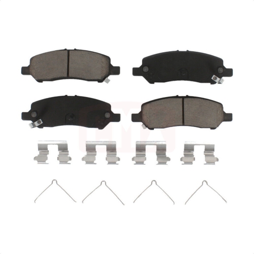 CMX  Rear Ceramic Disc Brake Pads -D1647 for 2013-2016 Dodge Dart