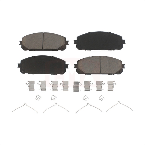 Front Ceramic Disc Brake Pads CMX-D1843 For 2014-2023 Jeep Cherokee With Dual Piston Caliper