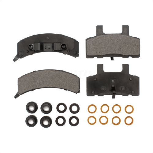 POSITIVE PLUS  Front Semi-Metallic Disc Brake Pads Ppf-D369 for Chevrolet Gmc K1500 C1500 K2500 Dodge Ram 1500 2500