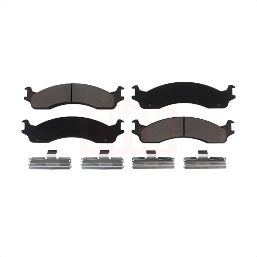 Plaquettes de frein avant en céramique CMX-D655 pour Ford Dodge E-350 Ram ultra-robuste 2500 F-250 E-250 F-350 HD