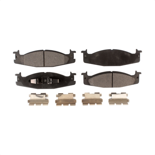 Front Semi-Metallic Disc Brake Pads PPF-D632 For Ford F-150 E-150 Econoline Bronco Club Wagon
