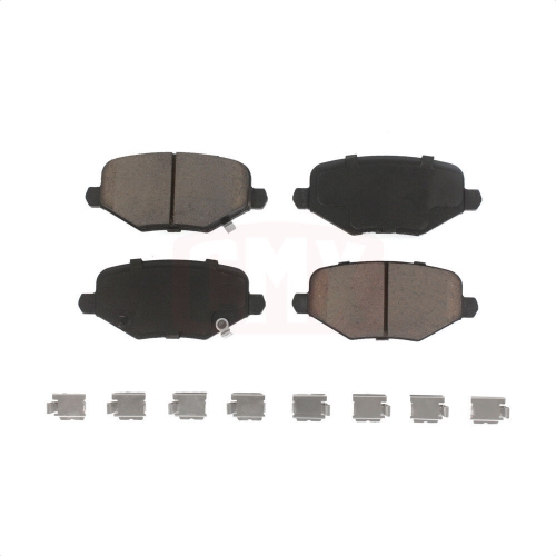CMX  Rear Ceramic Disc Brake Pads -D1719 for Dodge Grand Caravan Chrysler Town & Country Journey Ram