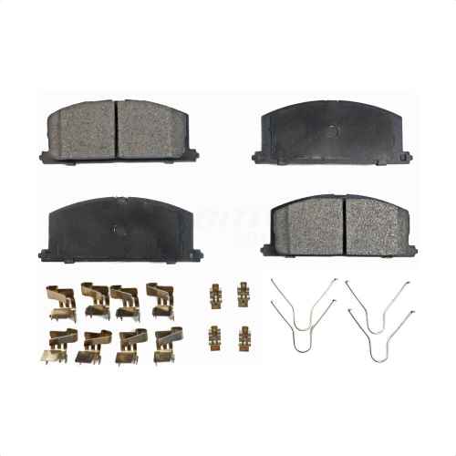 POSITIVE PLUS  Front Semi-Metallic Disc Brake Pads Ppf-D242 for Toyota Tercel Corolla Mr2 Celica Paseo Camry Nova