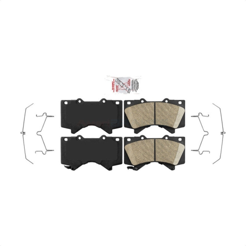 Front Ceramic Disc Brake Pads NWF-PRC1303 For Toyota Tundra Sequoia Lexus LX570 Land Cruiser