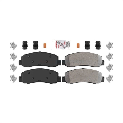 Plaquettes de frein avant semi-métalliques NWF-ASD1069 pour Ford F-350 Super Duty F-250 F-450