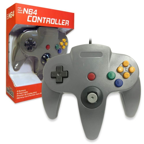 OLD SKOOL  Wired N64 Controller [] In Grey