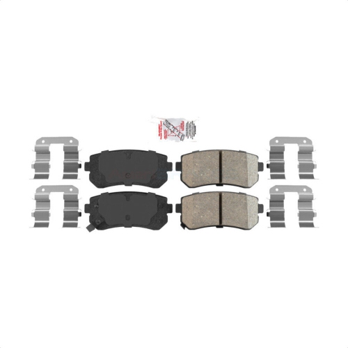 AMERIBRAKES  Rear Ceramic Disc Brake Pads Nwf-Prc1157 for Hyundai Tucson Elantra Kia Accent Sportage Forte Sonata