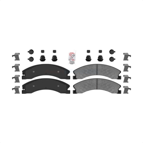 AMERIBRAKES  Semi-Metallic Disc Brake Pads Nwf-Asd1411 for Gmc Chevrolet Sierra 2500 HD Silverado 3500 Savana Xd