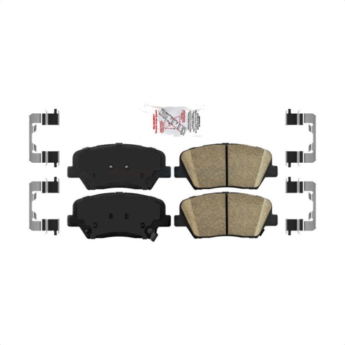 AMERIBRAKES  Front Ceramic Disc Brake Pads Nwf-Prc1687 for Hyundai Santa Fe Sport Kia Sorento Rondo Azera