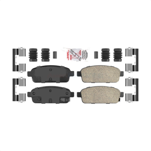 Front Ceramic Disc Brake Pad Set For Buick Encore & Chevrolet Trax – AM Autoparts (w/ Hardware, 10-Year Warranty)