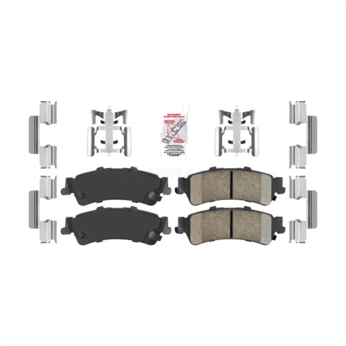 AMERIBRAKES  Rear Ceramic Disc Brake Pads Nwf-Prc792A for Chevrolet Gmc Silverado 1500 Sierra Cadillac Dts Astro