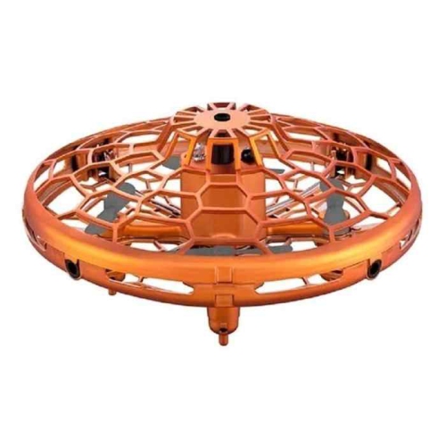 Hover Star 2.0 Drone – Motion Controlled UFO Chrome Edition, Honeycomb Design, Super Easy Skill Level, Ages 6+, Ultra-Stable Performance