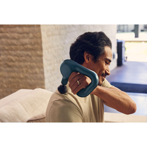Appareil de massage portatif à percussion Theragun Relief de Therabody - Bleu