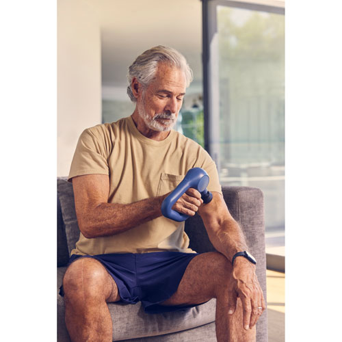 Appareil de massage portatif à percussion Theragun Relief de Therabody - Bleu